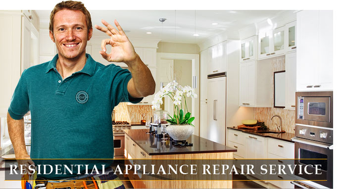 Residential appliance repair service
